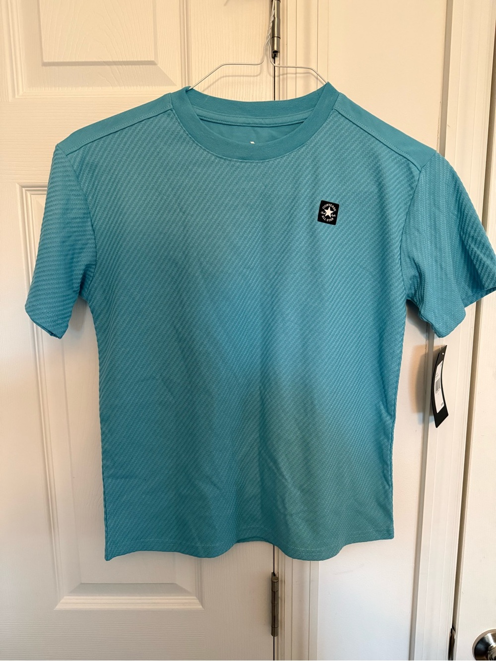 Converse Kids Short Sleeve Crew Tee - Teal Blue